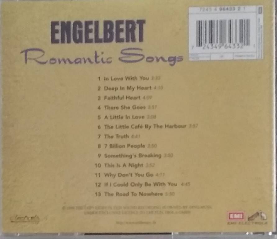 CD: 🎵 CD - Engelbert – Usato da Matzingen venduto da zingana 2