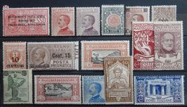 Italien ex. Kat. 126-201 ** 1917/24 Kat. 238 Euro