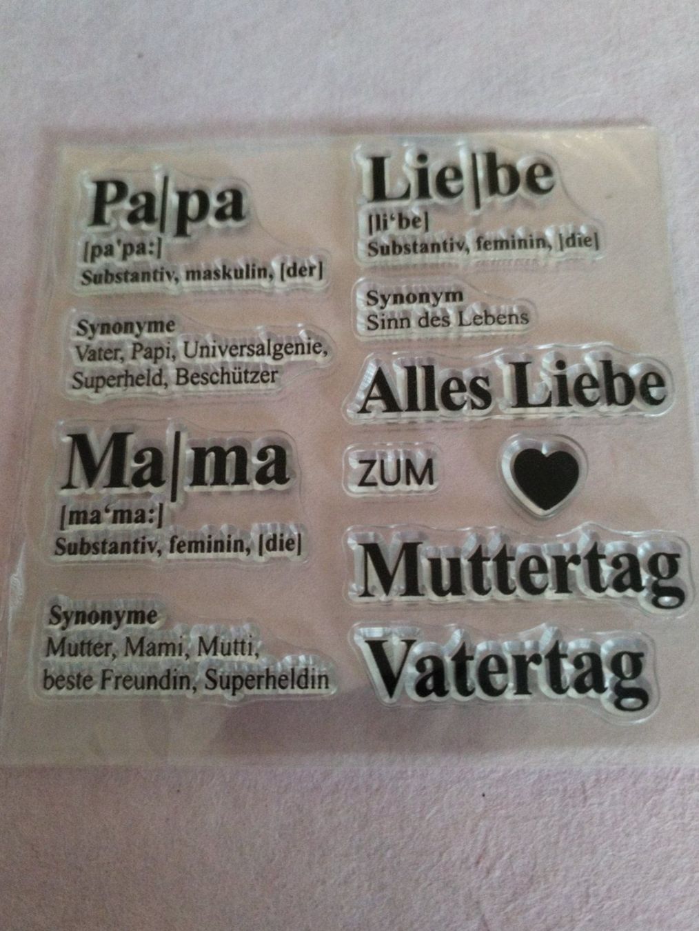Tampons: Motivstempel "Bastler" – Neuf avec emballage d'origine à Würenlingen par pjs-at-tutti 1