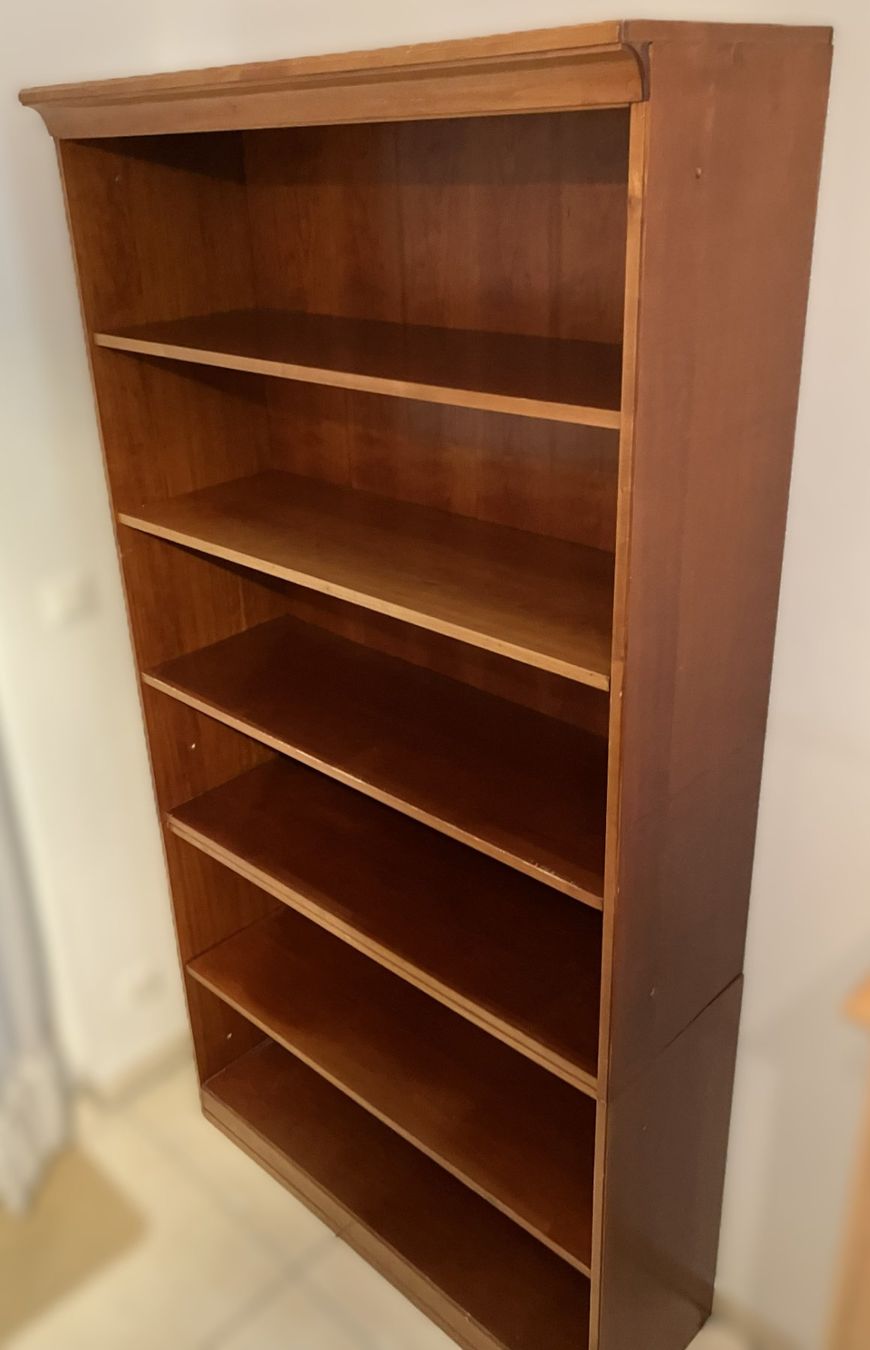 Scaffali: Bücherregal, massiv, Holz, 2 Teilig. – Usato da Luzern venduto da FeU 1