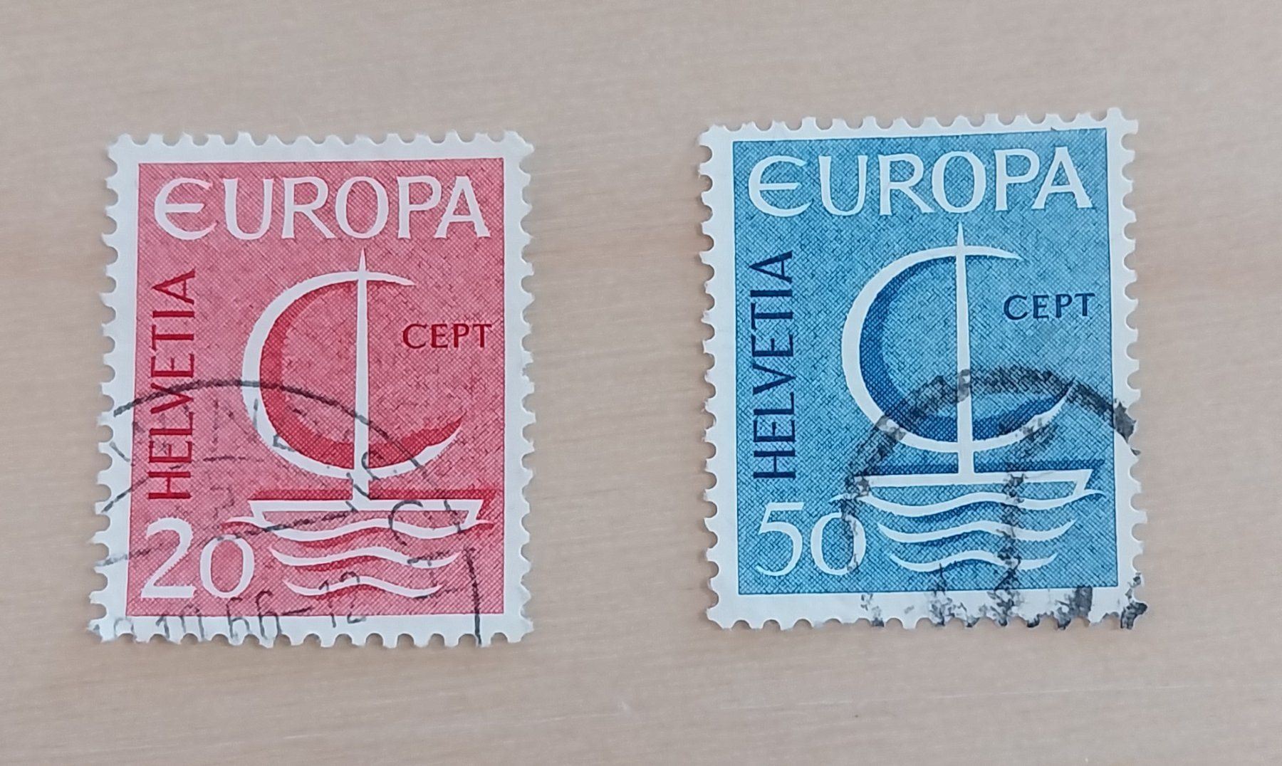 Tutti i francobolli: Timbres CH 1966 – Usato da Bussigny venduto da jaqual
