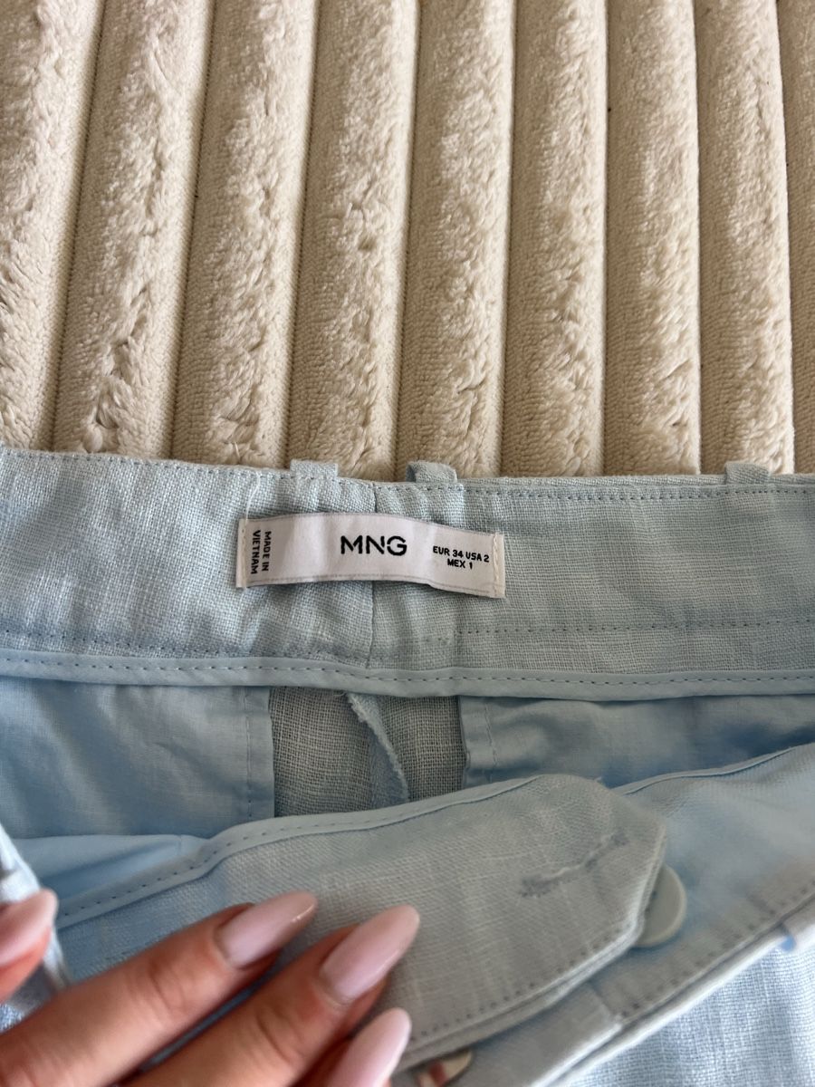 Mango Pantaloni: Mango Leinen Hose Neue / Große 34 – Nuovo (secondo la descrizione) da Zürich venduto da Victoria_T 3