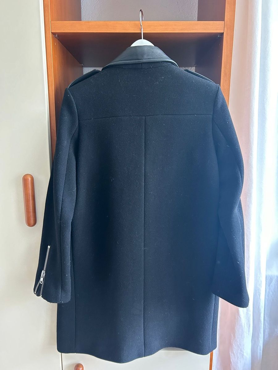 Sandro Mäntel: Black Coat Sandro Paris – Gebraucht aus Sonvico von gborella 1