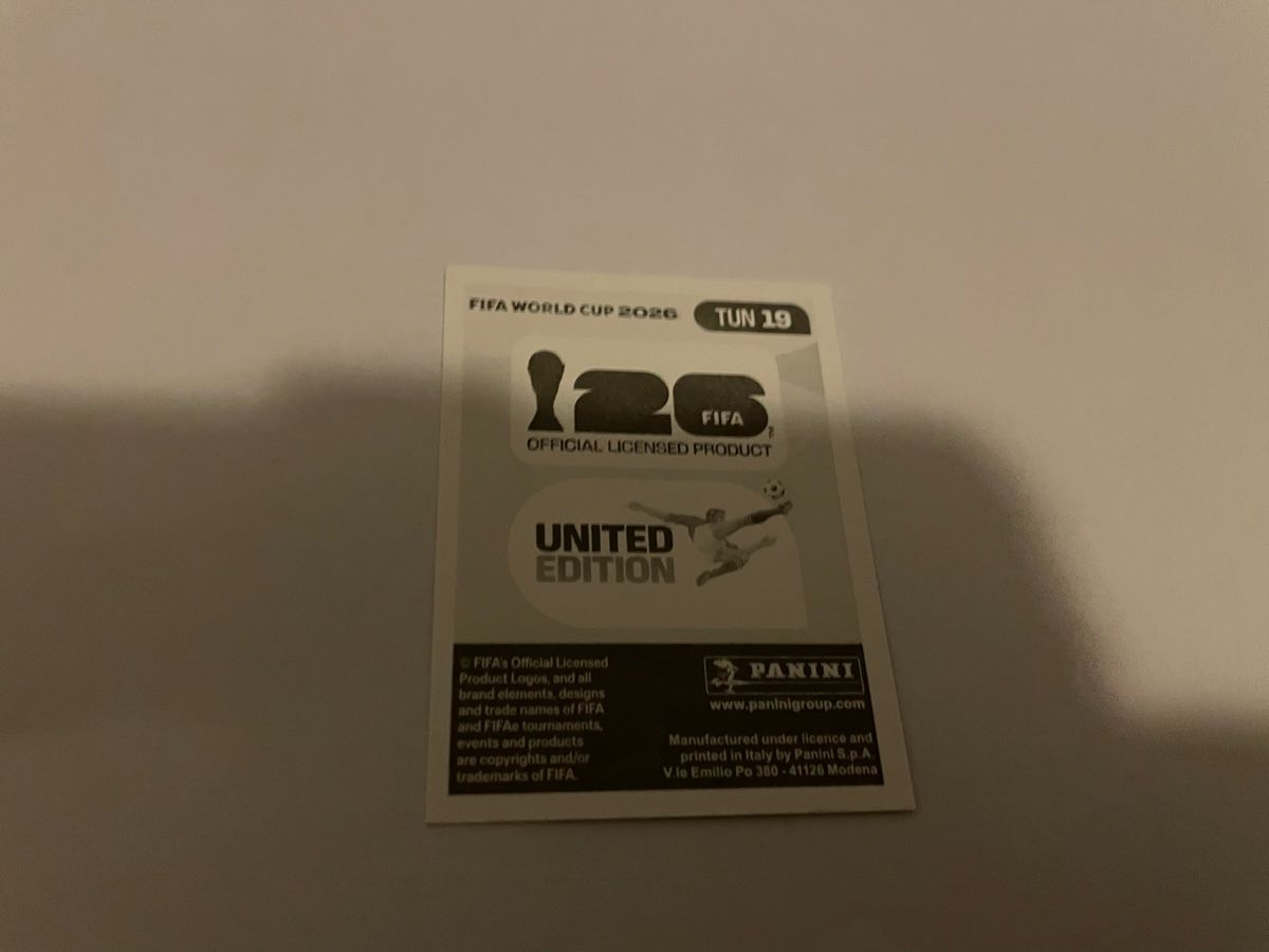 Panini Carte collezionabili: FIFA WM 2026 Savfallah Ltaief TUN 19 – Nuovo (secondo la descrizione) da Winterthur venduto da Cobraforce 1