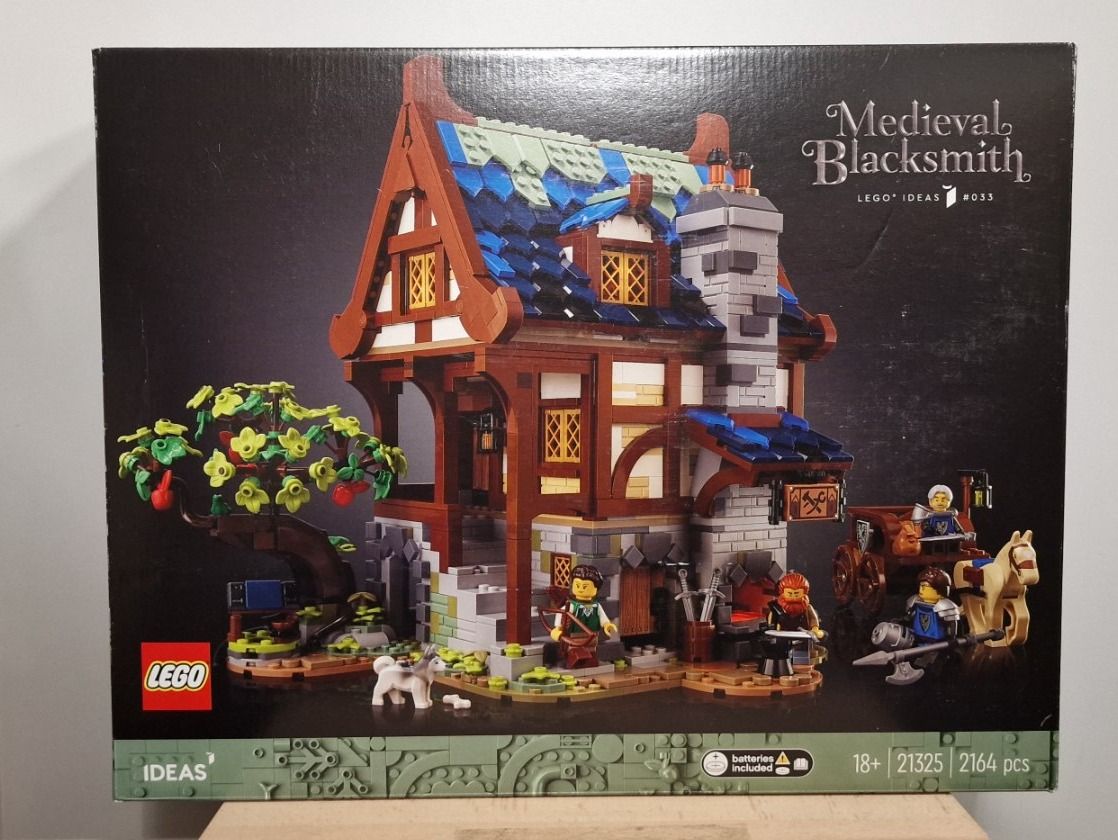 Lego Kit di costruzioni: Lego 21325 Ideas Medieval Blacksmith – Nuovo e nell'imballaggio originale da Echichens venduto da aegis0129