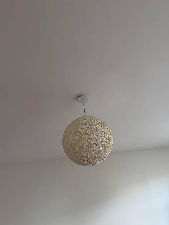 Lampadari & plafoniere: Pendelleuchte / Deckenlampe / Hängelampe Kugel cremeweiss – Usato da Bern venduto da nsigner 2