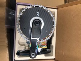 Sram Force Kurbel mit Turbofan Kettenblätter