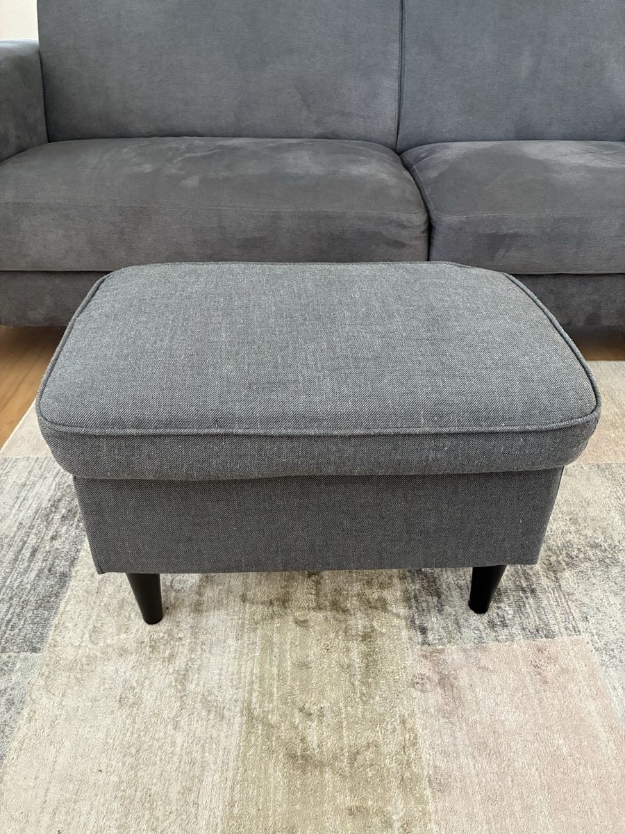 Divani: Sofa mit Hocker grau  – Usato da Dagmersellen venduto da Nina1234 4