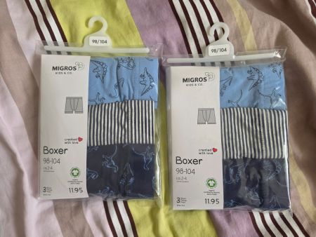 Boxershorts gr 98/104 neu