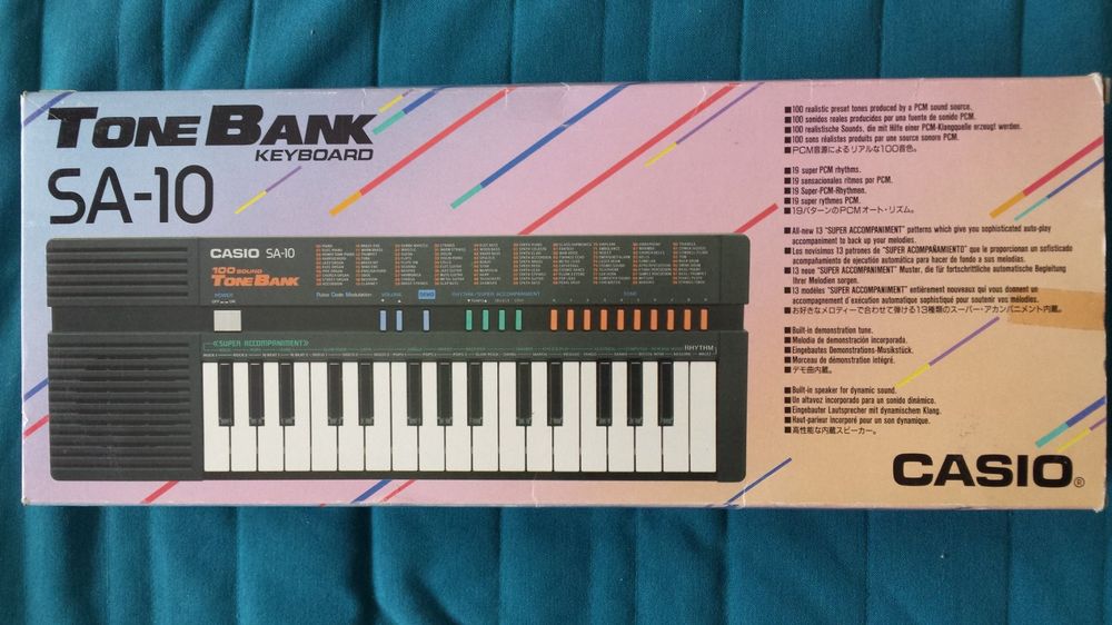 Casio SA 10 ToneBank Keyboard Acheter sur Ricardo