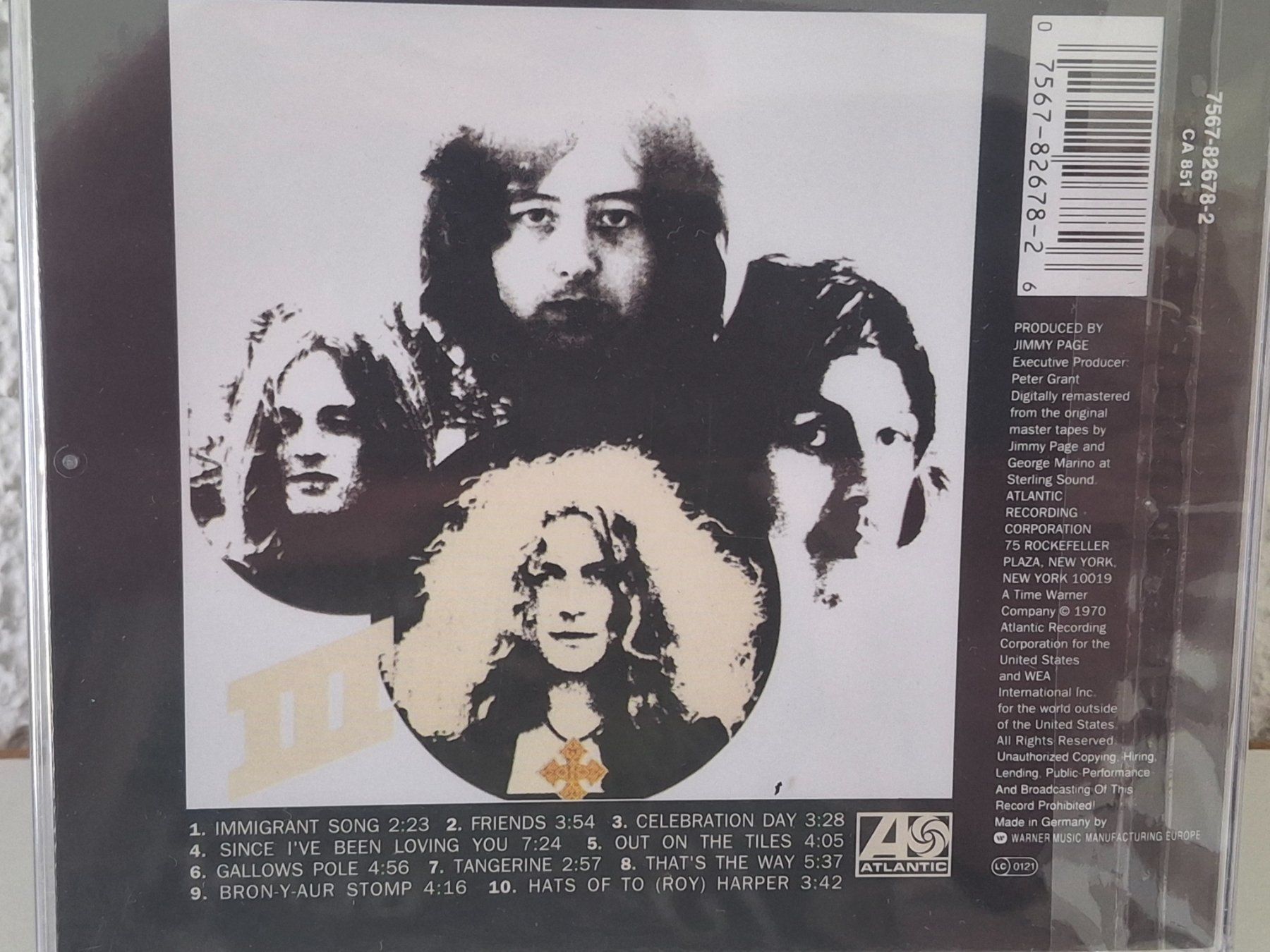 CDs: CD Led Zeppelin -  III   Remastered 🆕 – D'occasion à Aarberg par Jackup1 1