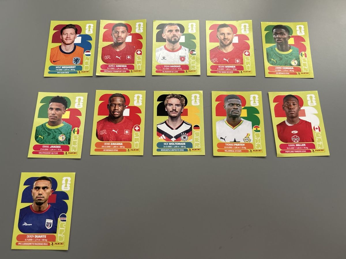 Panini Carte collezionabili: Panini FIFA WM 2026- 11Bildern – Nuovo (secondo la descrizione) da Boniswil venduto da sim_7zhp 1