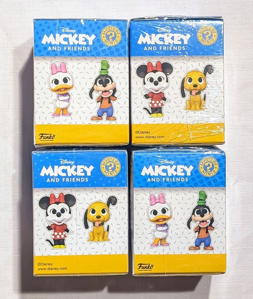 Funko Statuette: 4x Funko Mystery Mini Box Disney – Nuovo e nell'imballaggio originale da Wängi venduto da ABIZONE-86 1