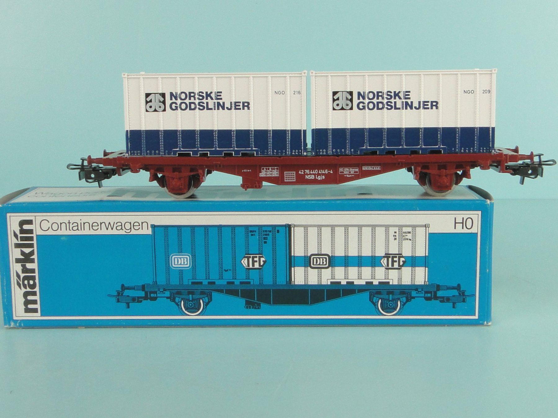 Märklin Modellini di ferrovie: Märklin 4772 NSB Norske Godslinjer – Nuovo (secondo la descrizione) da Bülach venduto da cann11 4