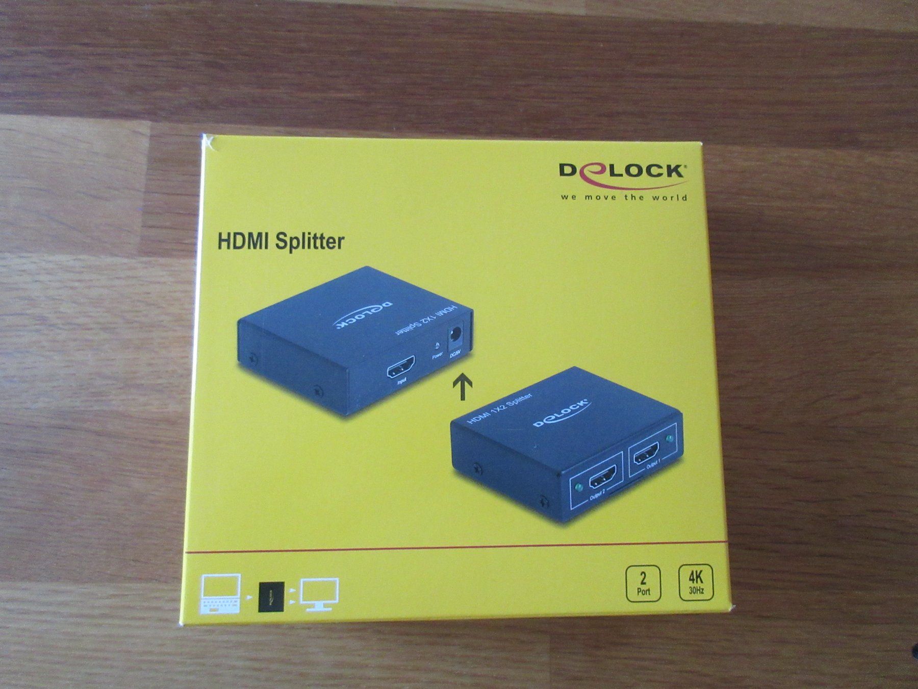 Adapter: HDMI Splitter DELOCK 2 Port – Neu (gemäss Beschreibung) aus Daellikon von Ebuffi