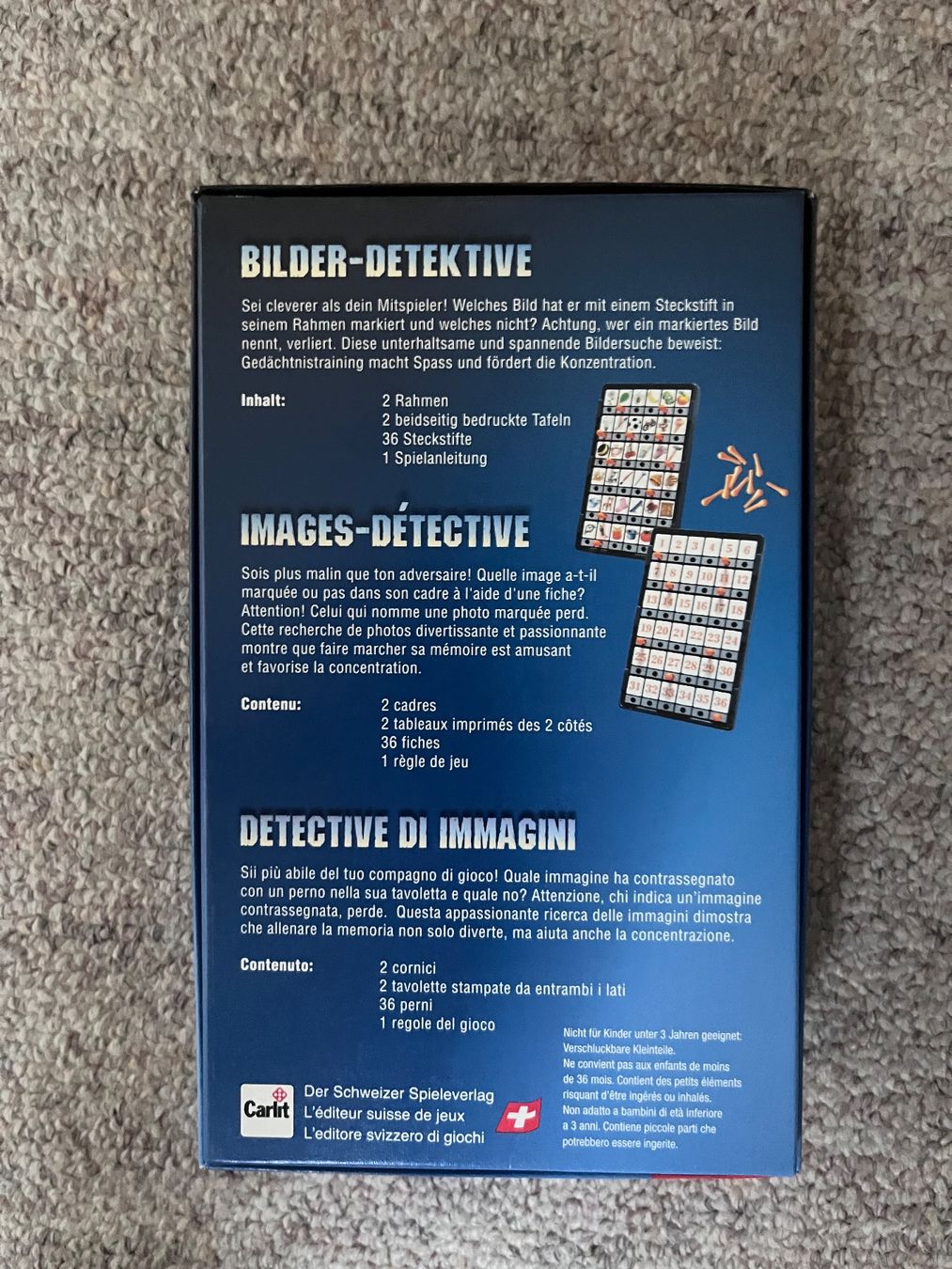 Spiele: Bilder-Detektiv, Carlit, komplett – Gebraucht aus Ittigen von Luky37 2
