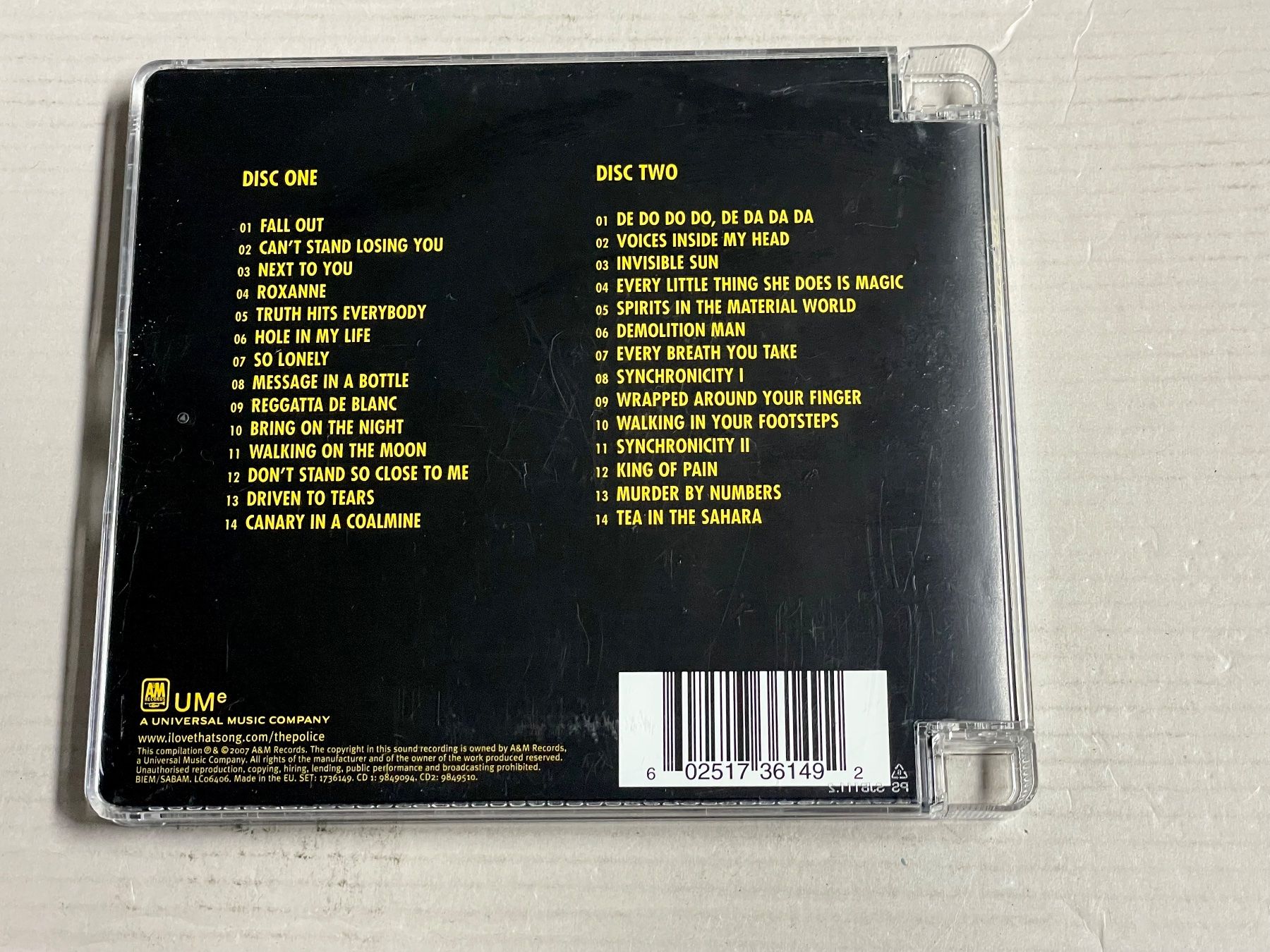 CD: The Police – Usato da Muri b. Bern venduto da AdidasCollector 1