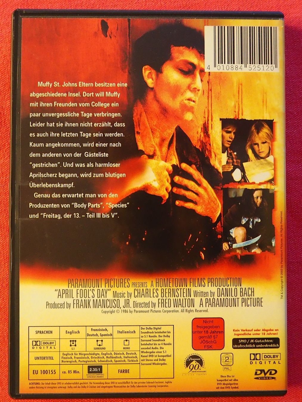Tutti i DVDs: Die Horror Party / Deborah Foreman – Usato da Chur venduto da dluli 1