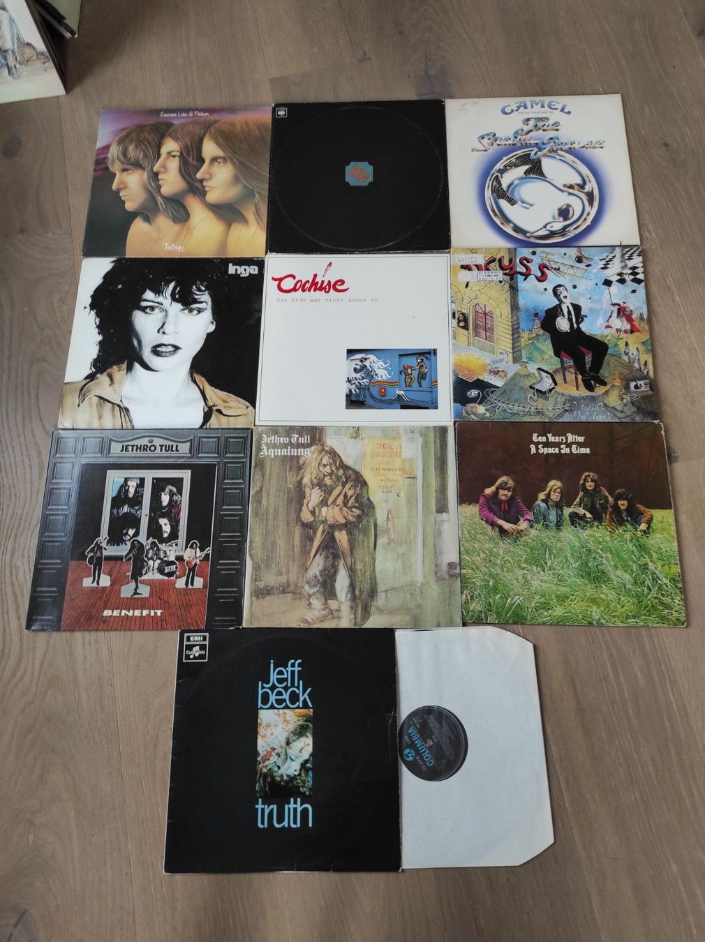 Schallplatten: 10 Schallplatten Lot 3 Rock – Gebraucht aus Baden von Recordzyv