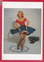 PIN UP GIRL, HARRY EKMAN 1950, DANCE PARTY, 11.3 X 16.2cm