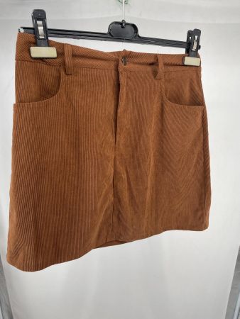 Jupe Trapèze Brune