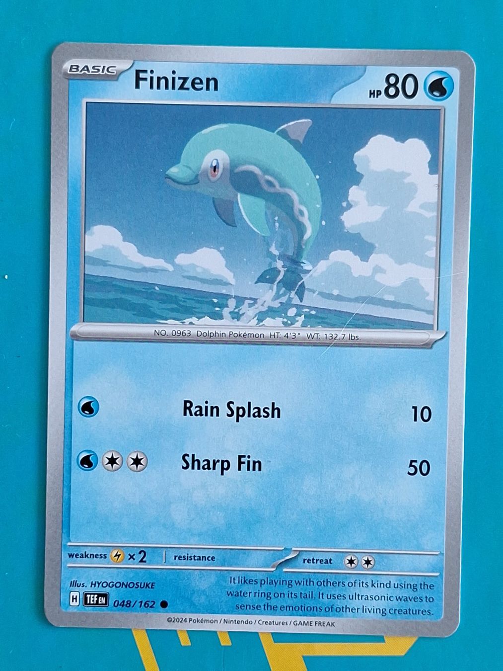 Pokémon Sammelbilder & Trading cards: Finizen - Temporal Forces Pokemon - #7.1 – Gebraucht aus Altstätten SG von GGsGameshop