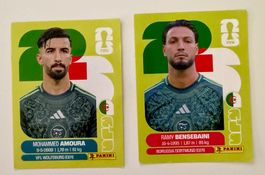Panini Fifa Fussball WM 2026 Sticker Argelia