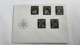 2004 FDC Weihnachtmarken aus Kleinbogen Vollstempel