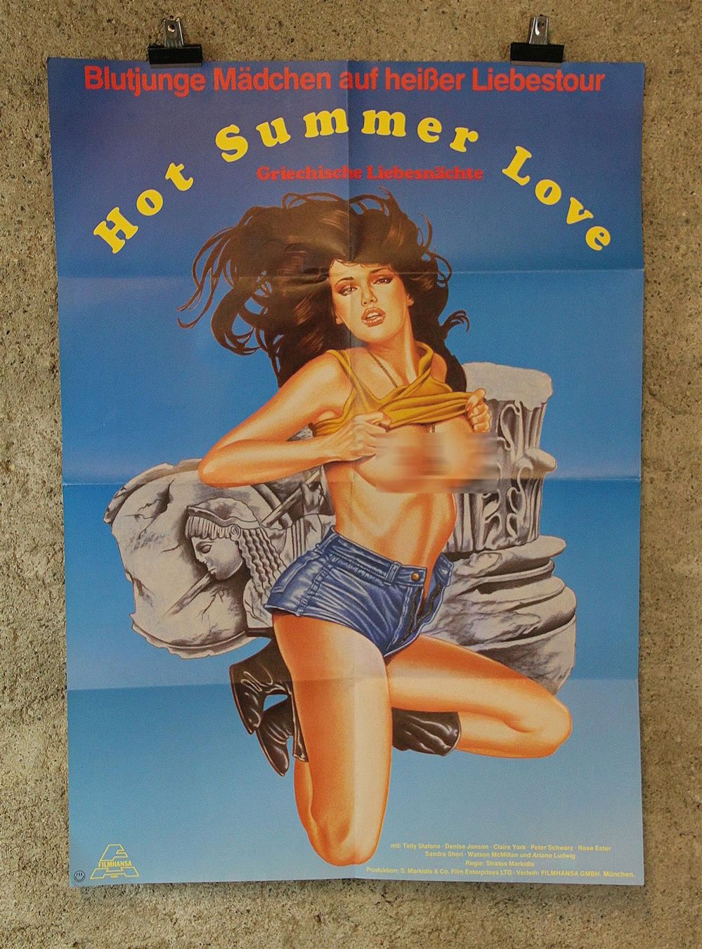 Foto & Immagini: Filmplakat, Poster "Hot Summer Love" – Usato da Birrwil venduto da brandschatz_birrwil