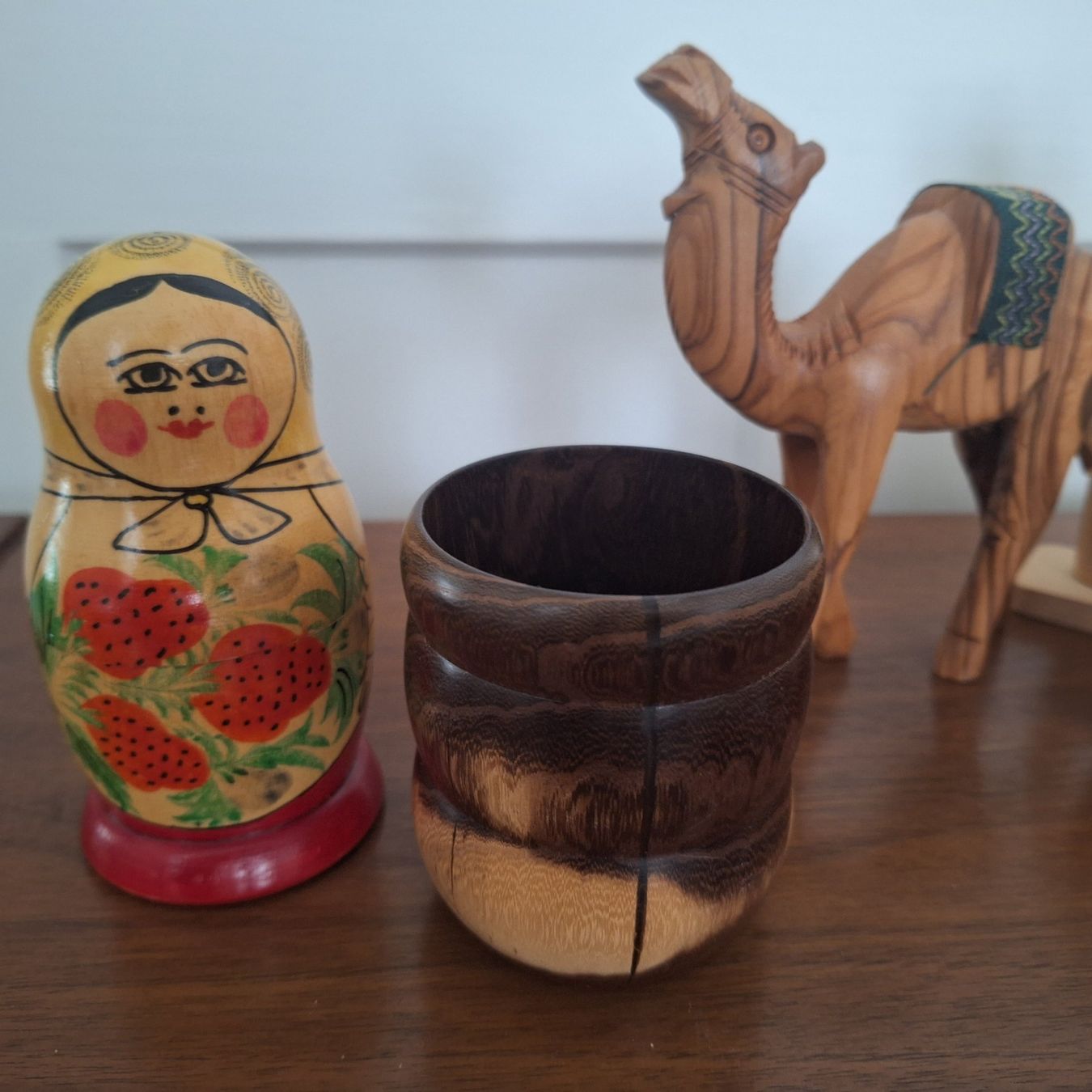Toutes les décorations: Div.  hübsche Deko aus Holz, u.a. Kamel, Erzgebirge Figuren – D'occasion à Winterthur par Goldpipau 6