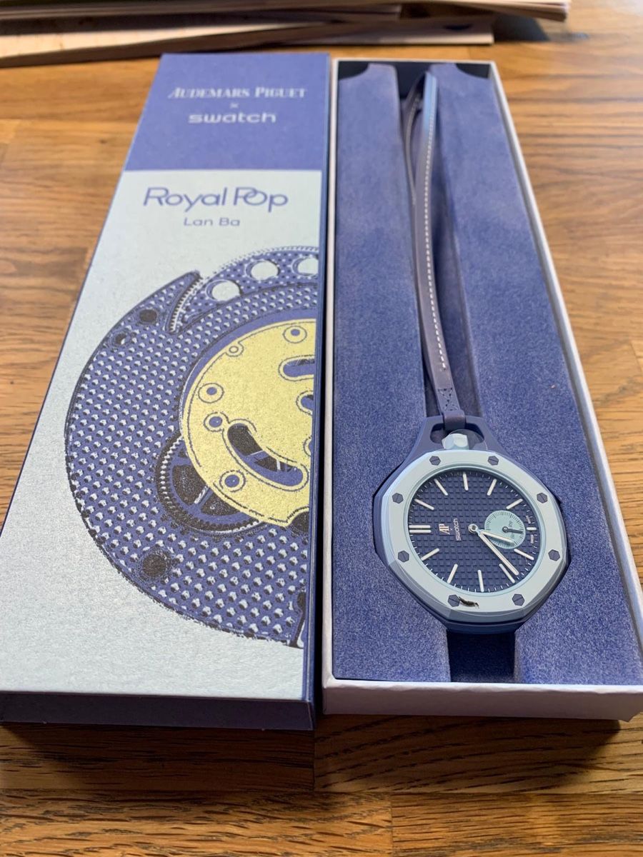 Swatch Uhren: Swatch Royal Oak Concept "The First" Audemars Piguet Collab  – Neu und originalverpackt aus Moosseedorf von gunman82