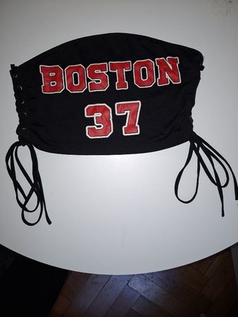Top bandeau Boston 37 noir, taille L