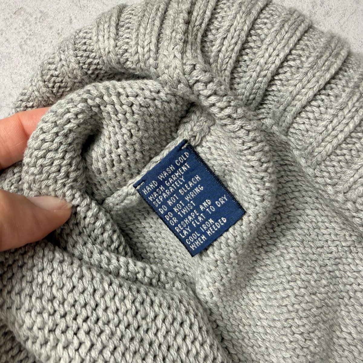 Polo Ralph Lauren Maglioni & Felpe: Pull en Maille Polo Ralph Lauren gris - Taille L – Nuovo (secondo la descrizione) da Neuchâtel venduto da aliceguins 4