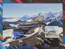 CL26 Carte Postale + Timbre Suisse 2017