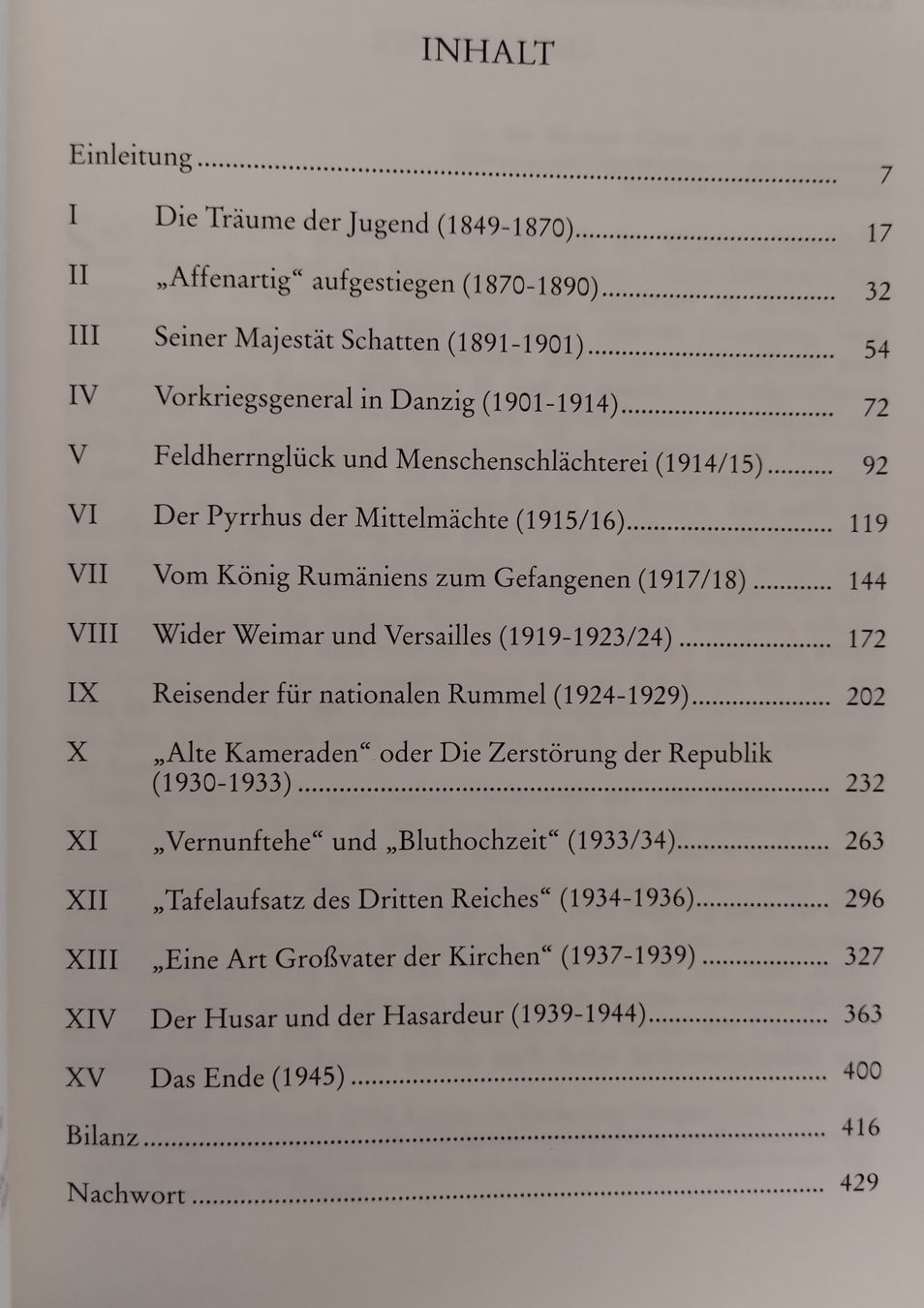 Libri: Generalfeldmarschall August von Mackensen / Biographie 1995 – Usato da Bellach venduto da JingleJerry 3