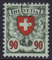 SBK-Nr. 163 Wappenmuster: gewöhnliches, glattes Papier 1924