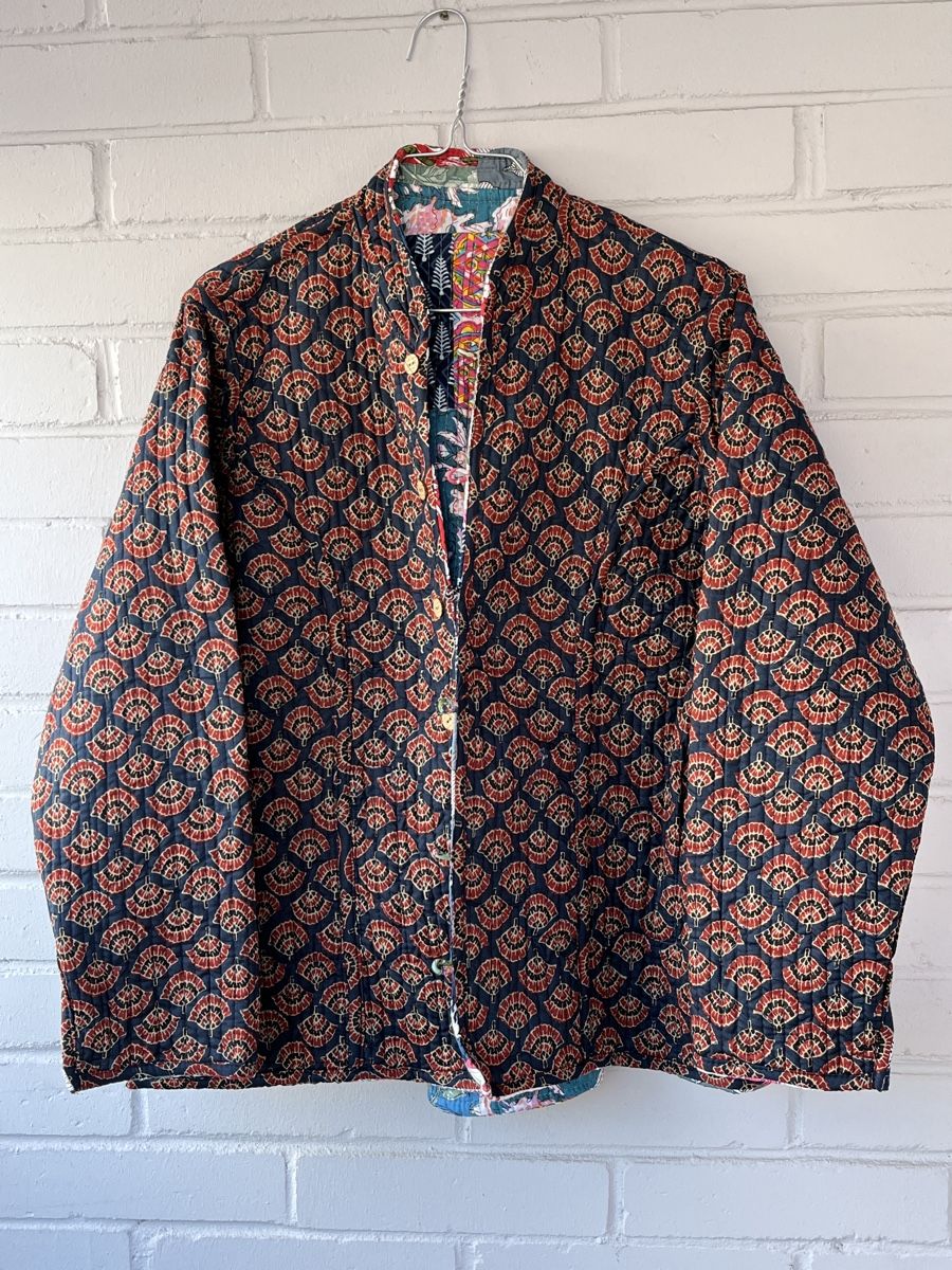 Jacken: Reversible Patchwork Jacket – Handmade in Jaipur – Neu und originalverpackt aus Chiasso von Pat_chuli 2