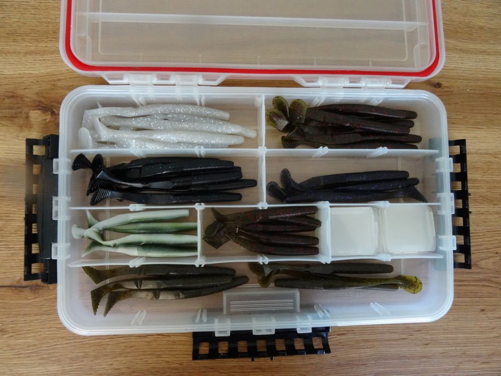 Planobox mit Gary Yamamoto Swim Senko (Gebraucht) in Balm b. Günsberg ...