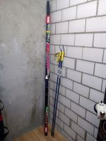 Langlaufski mit Stöcken 205cm