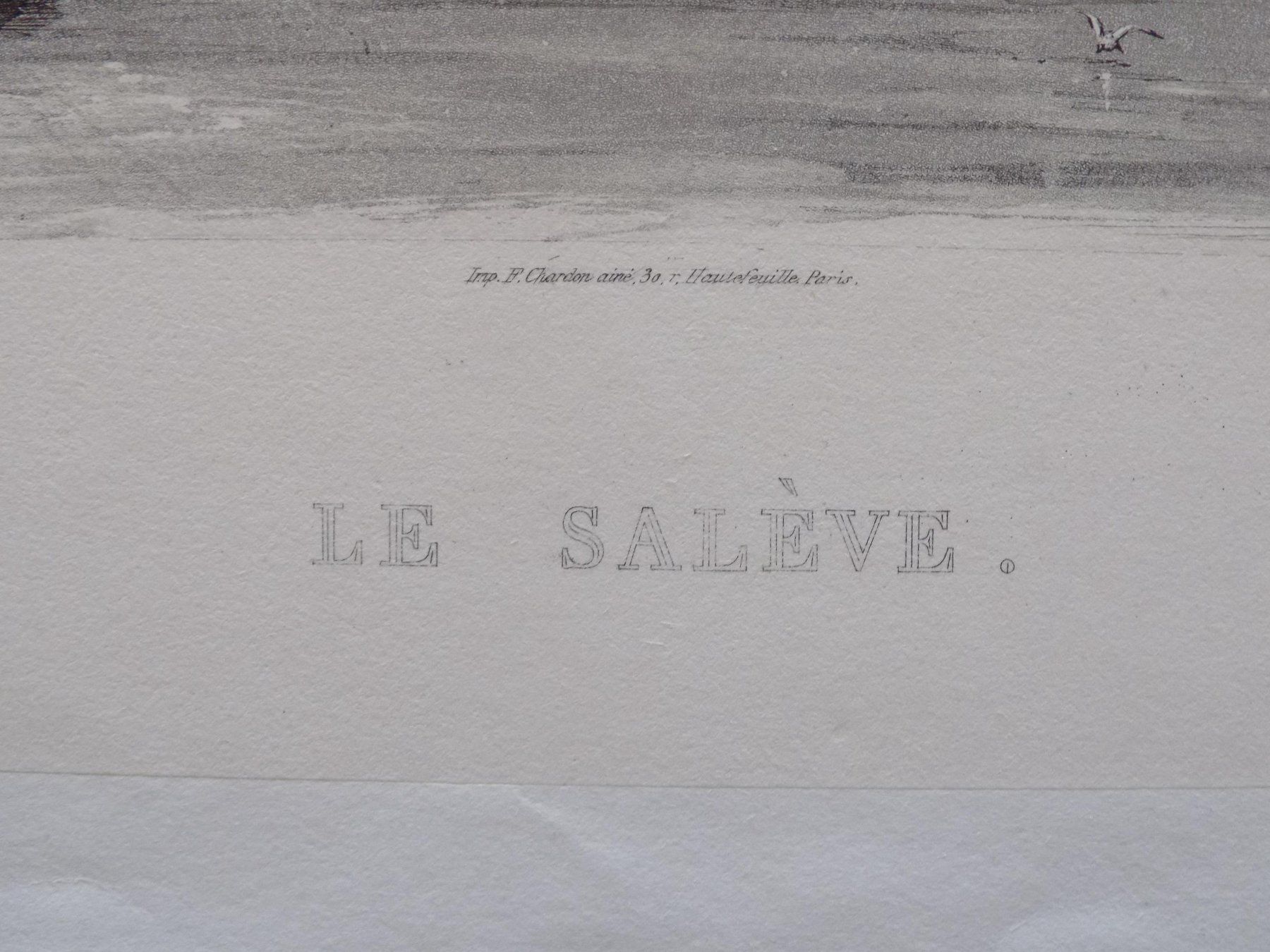 Gravures: Le Salève – D'occasion à Risch par Antikfee 2