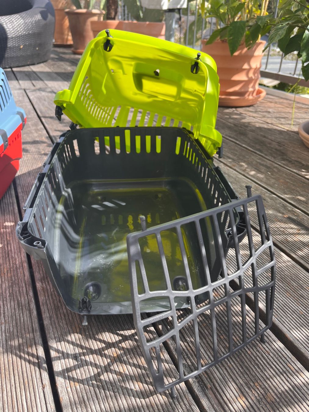 Gabbie, trasporto & Sicurezza: Kleintiertransportbox – Usato da Wettingen venduto da haagli68 5