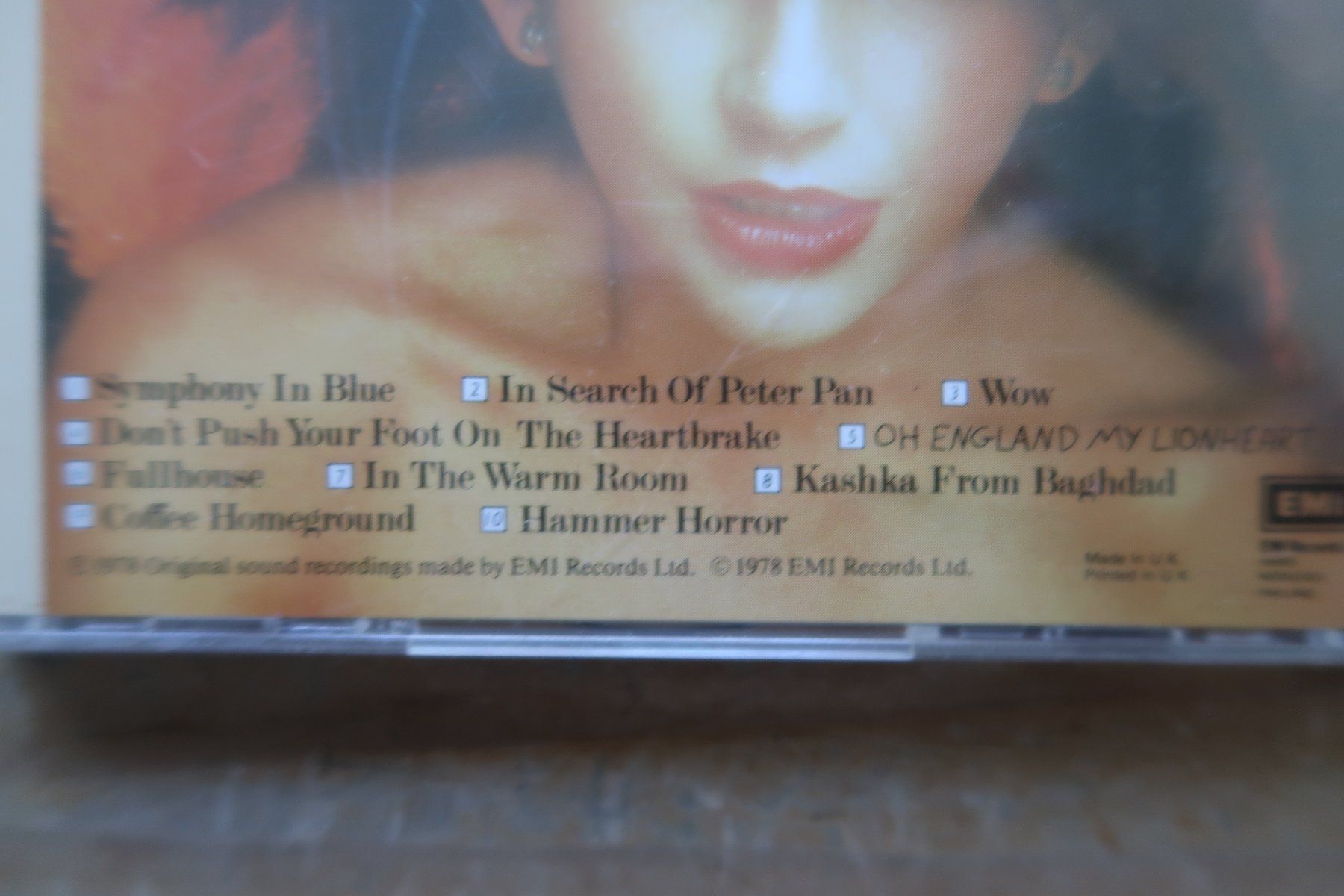 CDs: KATE BUSH - LIONHEART - CD – Gebraucht aus Basel von Patiscat 2