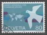SCHWEIZ 1983 Nr. 703 ANNÉE MONDIALE DEE COMMUNICATIONS  (24