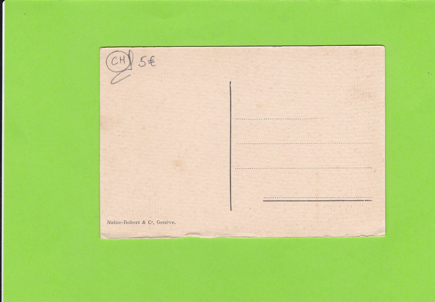 Cartoline postali: Genève-Rue du Mont Blanc – Usato da St. Peterzell venduto da neckertal 1