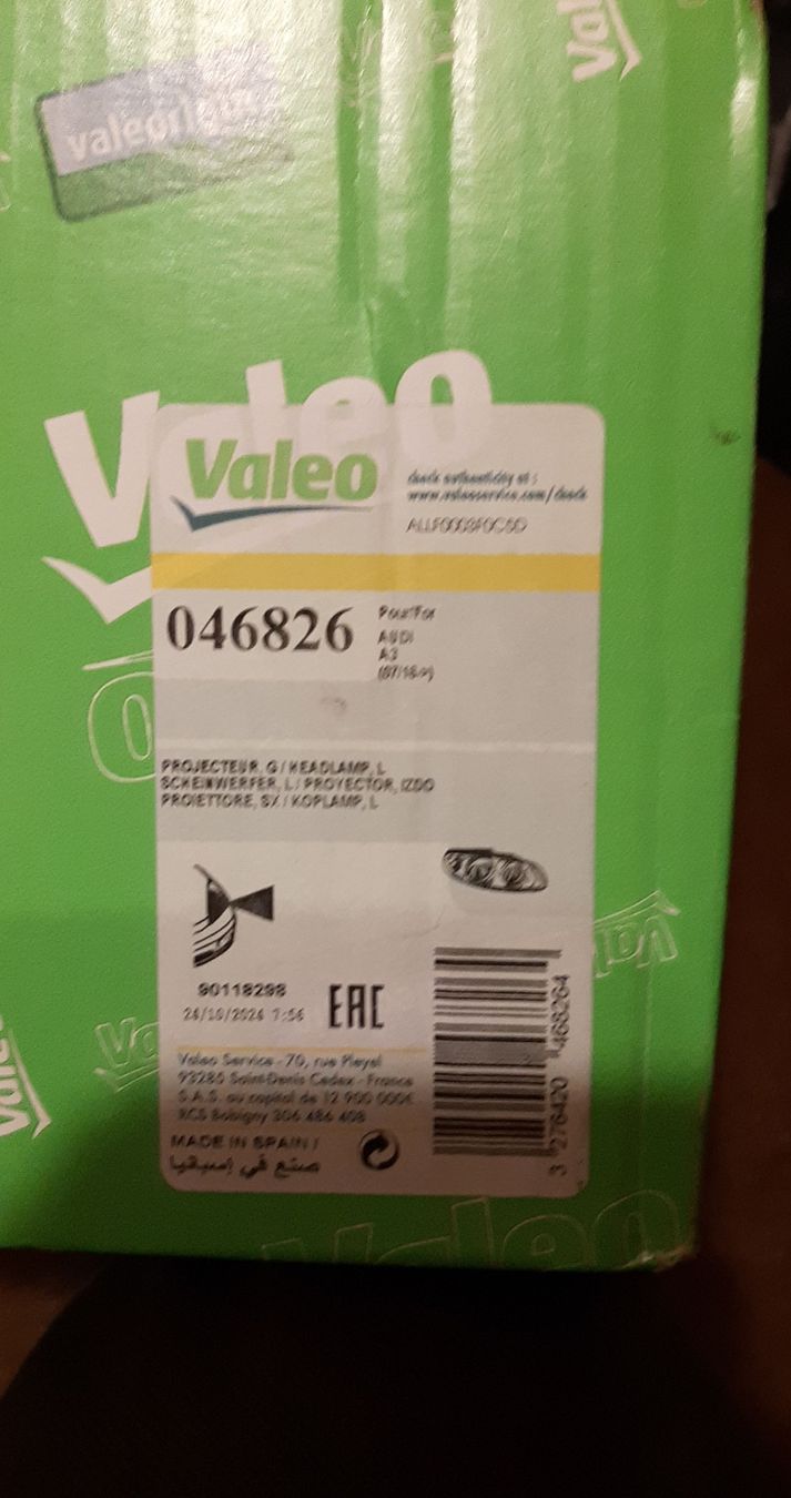 Valeo Fari: Valeo Scheinwerfer Audi A3 (8V) Links – Usato da Bettwiesen venduto da Stoehr86