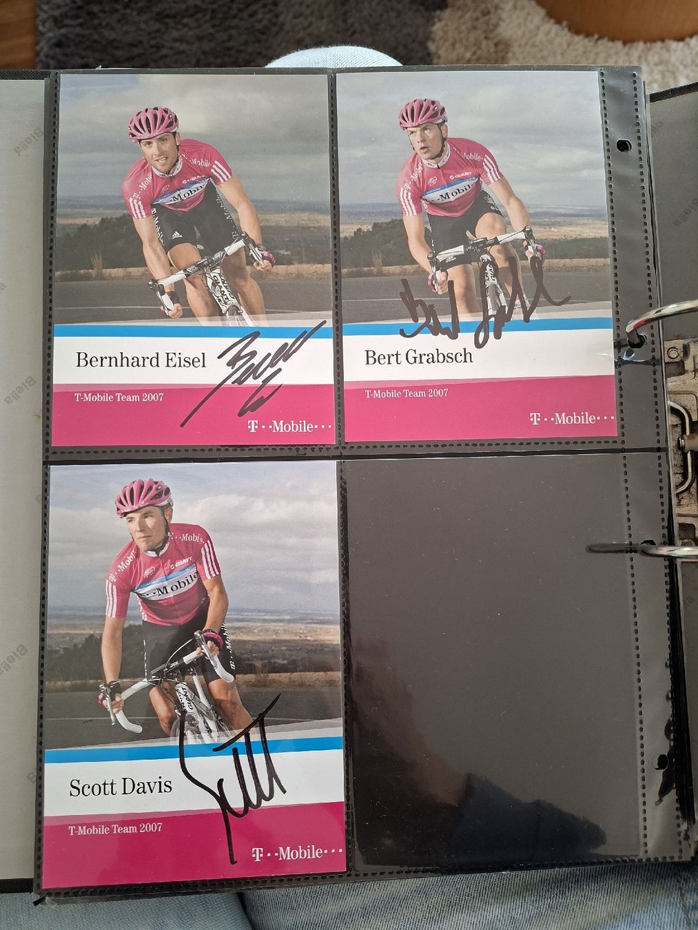 Autografi: 19x Autogrammkarte TdF Team Telekom – Usato da Thun venduto da wuschu 4