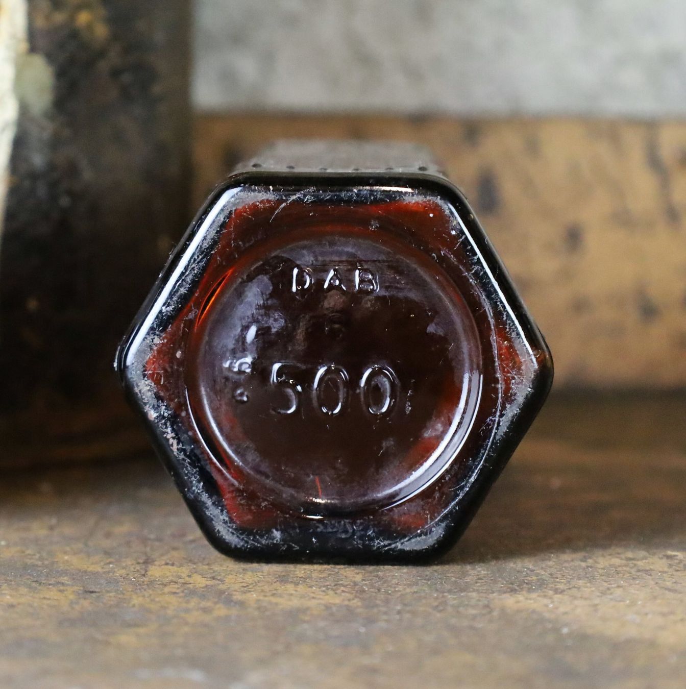 Laborzubehör: alte Giftflasche 500 ml – Gebraucht aus Birrwil von brandschatz_birrwil 5
