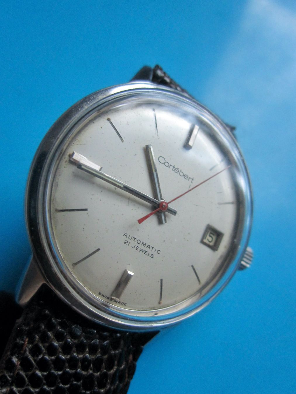 Cortébert Orologi: Cortébert Automat 35mm oK – Usato da Massagno venduto da catbed 1