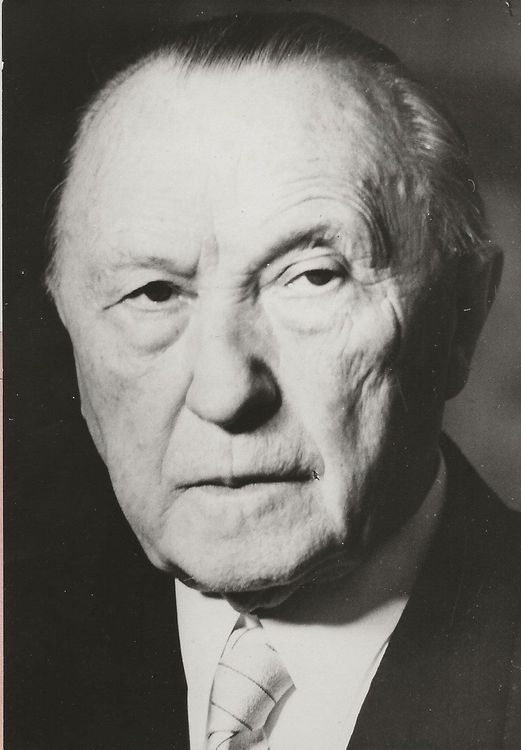 Orig. Pressefoto, Konrad Adenauer, dt. Bundeskanzler 90 | Kaufen auf ...