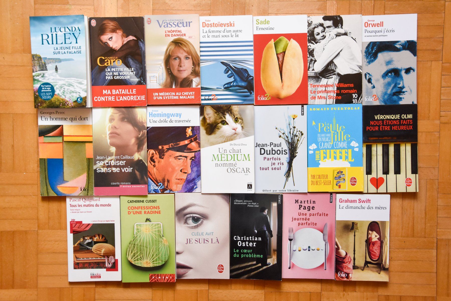 Libri: Lot 20 livres de poche – Usato da Belmont-sur-Yverdon venduto da bichet02
